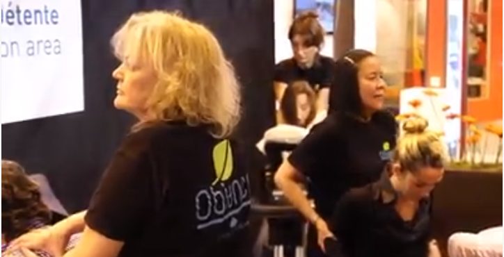 Vidéo de Massage Amma Assis au salon Expo-protection 2014